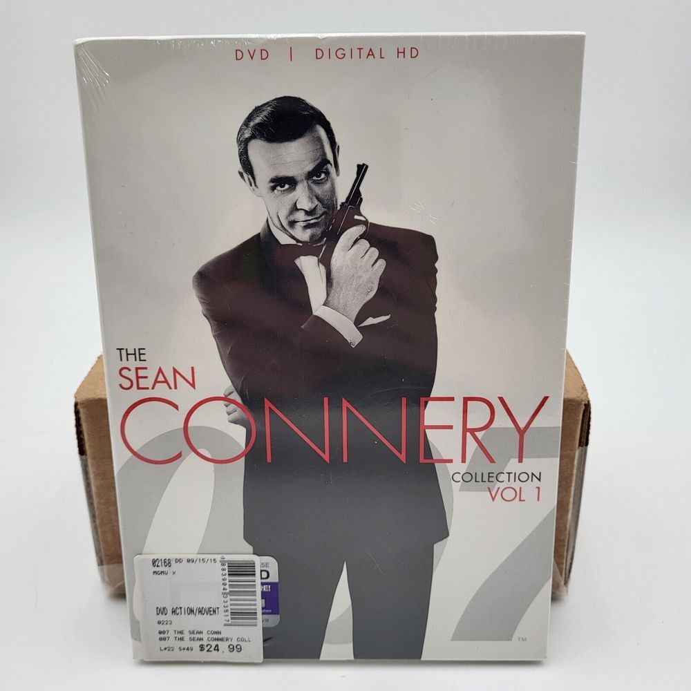The Sean Connery Collection Volume 1 Dr No From Russia‎ With Love Goldfinger DVD